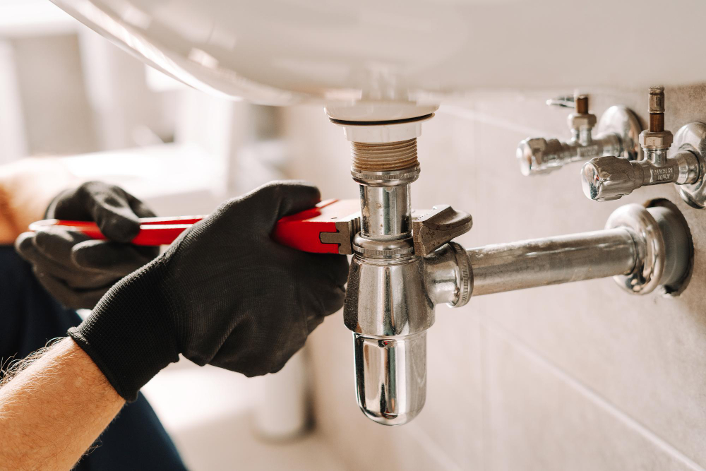 Réparation évacuation sous lavabo